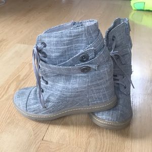 Blowfish Gray Booties